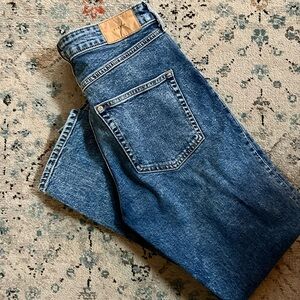 H & M vintage high waist slim jeans